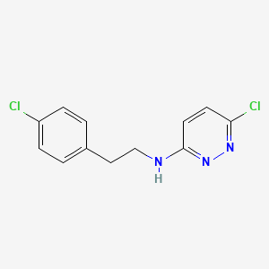 6-chloro-N-(4-chlorophenethyl)pyridazin-3-amine