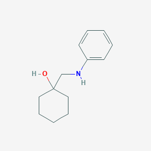 1-[(Phenylamino)methyl]cyclohexan-1-ol