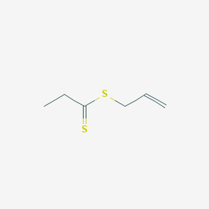 molecular formula C6H10S2 B14653226 Allyl dithiopropanoate CAS No. 41830-43-7
