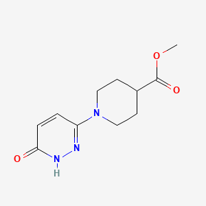 Methyl 1-(6-oxo-1,6-dihydropyridazin-3-yl)piperidine-4-carboxylate