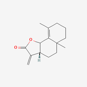 molecular formula C15H20O2 B14653249 (+)-Frullanolide CAS No. 40776-40-7