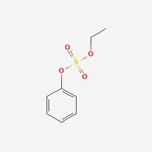 molecular formula C8H10O4S B14653280 Ethyl phenyl sulfate CAS No. 41795-33-9