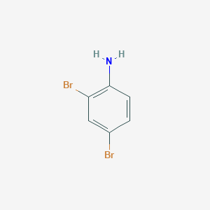 molecular formula C6H5Br2N B146533 2,4-二溴苯胺 CAS No. 615-57-6