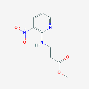 Methyl 3-[(3-nitropyridin-2-yl)amino]propanoate