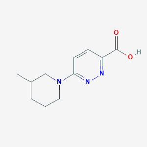 6-(3-Methylpiperidin-1-yl)pyridazine-3-carboxylic acid