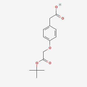 (4-tert-Butoxycarbonylmethoxyphenyl)-acetic acid