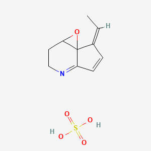 molecular formula C10H13NO5S B14653415 Latumcidin sulfate CAS No. 43043-59-0