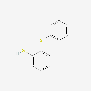 molecular formula C12H10S2 B14653528 Benzenethiol, 2-(phenylthio)- CAS No. 53691-60-4