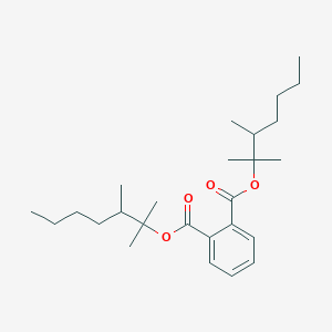 molecular formula C26H42O4 B14653603 Bis(2,3-dimethylheptan-2-yl) benzene-1,2-dicarboxylate CAS No. 53445-26-4