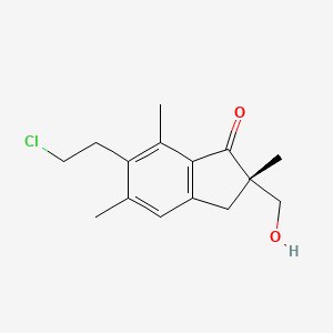 molecular formula C15H19ClO2 B14653738 Pterosin K CAS No. 41411-03-4