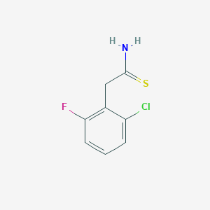 2-(2-Chloro-6-fluorophenyl)ethanethioamide