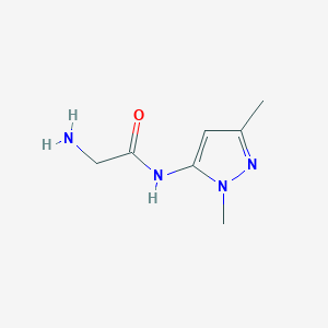 N-(1,3-dimethyl-1H-pyrazol-5-yl)glycinamide