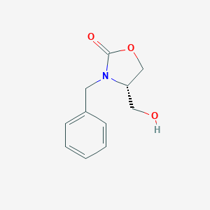 molecular formula C11H13NO3 B146541 (S)-3-Benzyl-4-(hydroxymethyl)-2-oxazolidinone CAS No. 136015-39-9