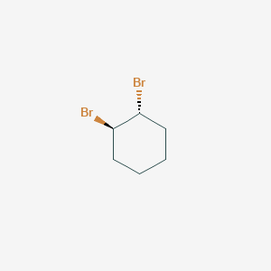 molecular formula C6H10Br2 B146542 反式-1,2-二溴环己烷 CAS No. 7429-37-0