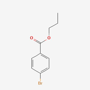 molecular formula C10H11BrO2 B14654270 Propyl 4-bromobenzoate CAS No. 53690-03-2