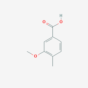 molecular formula C9H10O3 B146543 3-Methoxy-4-methylbenzoic acid CAS No. 7151-68-0