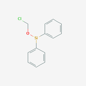 molecular formula C13H12ClOSi B14654347 CID 70452135 