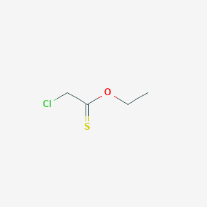 molecular formula C4H7ClOS B14654365 O-Ethyl chloroethanethioate CAS No. 51076-73-4