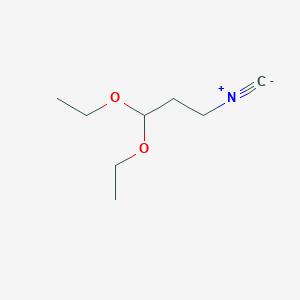 B146545 1,1-Diethoxy-3-isocyanopropane CAS No. 139723-02-7