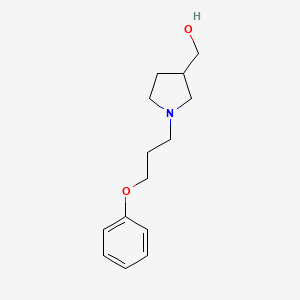 (1-(3-Phenoxypropyl)pyrrolidin-3-yl)methanol