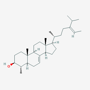 molecular formula C30H50O B146547 Citrastadienol CAS No. 474-40-8