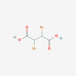 molecular formula C4H4Br2O4 B146549 2,3-Dibromosuccinic acid CAS No. 526-78-3