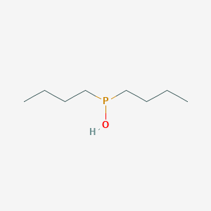 molecular formula C8H19OP B14654913 Dibutylphosphinous Acid CAS No. 50602-70-5