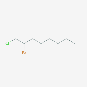 molecular formula C8H16BrCl B14654932 2-Bromo-1-chlorooctane CAS No. 51483-36-4