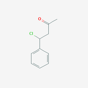 molecular formula C10H11ClO B14654939 4-Chloro-4-phenylbutan-2-one CAS No. 52117-38-1