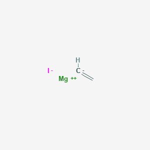 molecular formula C2H3IMg B14654983 magnesium;ethene;iodide CAS No. 52512-94-4