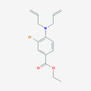 Ethyl 3-bromo-4-(diallylamino)benzoate