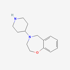 4-(Piperidin-4-yl)-2,3,4,5-tetrahydro-1,4-benzoxazepine