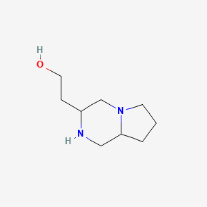 2-Octahydropyrrolo[1,2-a]pyrazin-3-yl-1-ethanol