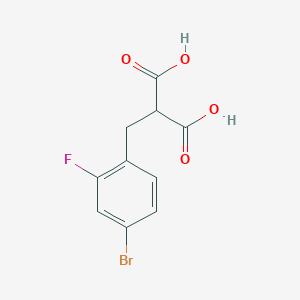 2-(4-Bromo-2-fluorobenzyl)malonic acid