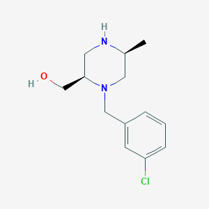 [(2R,5S)-1-(3-Chlorobenzyl)-5-methylpiperazinyl]methanol