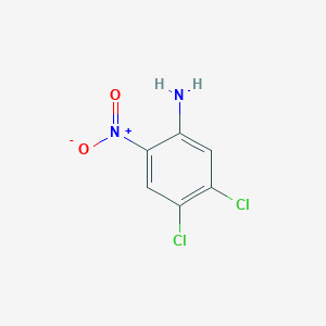 molecular formula C6H4Cl2N2O2 B146558 4,5-二氯-2-硝基苯胺 CAS No. 6641-64-1