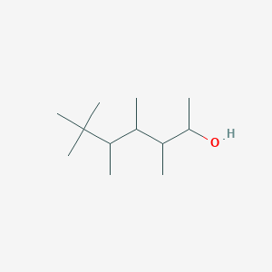 molecular formula C12H26O B146559 3,4,5,6,6-Pentamethylheptan-2-ol CAS No. 87118-95-4