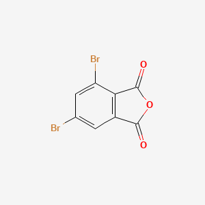molecular formula C8H2Br2O3 B14655984 4,6-Dibromo-2-benzofuran-1,3-dione CAS No. 41635-06-7