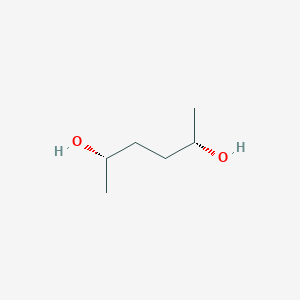 molecular formula C6H14O2 B014656 (2S,5S)-己烷-2,5-二醇 CAS No. 34338-96-0