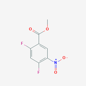 B146560 Methyl 2,4-difluoro-5-nitrobenzoate CAS No. 125568-71-0