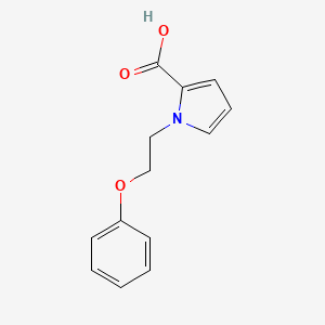 1-(2-phenoxyethyl)-1H-pyrrole-2-carboxylic acid