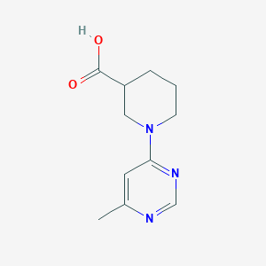 1-(6-Methylpyrimidin-4-yl)piperidine-3-carboxylic acid