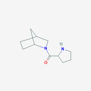 2-(Pyrrolidine-2-carbonyl)-2-azabicyclo[2.2.1]heptane