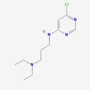 molecular formula C11H19ClN4 B1465644 N1-(6-chloropyrimidin-4-yl)-N3,N3-diethylpropane-1,3-diamine CAS No. 1248419-79-5