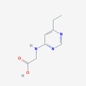 2-[(6-Ethylpyrimidin-4-yl)amino]acetic acid