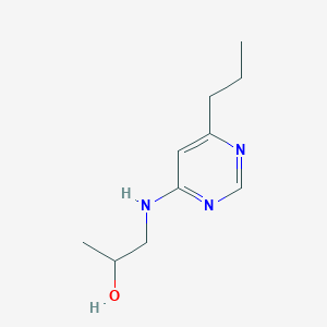 1-[(6-Propylpyrimidin-4-yl)amino]propan-2-ol