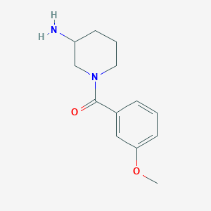1-(3-Methoxybenzoyl)piperidin-3-amine