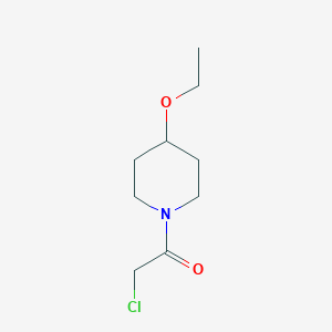 2-Chloro-1-(4-ethoxypiperidin-1-yl)ethan-1-one