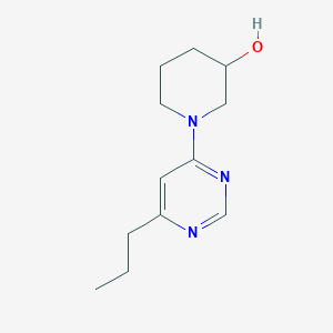 1-(6-Propylpyrimidin-4-yl)piperidin-3-ol