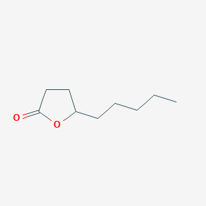 molecular formula C9H16O2 B146572 γ-壬内酯 CAS No. 104-61-0